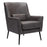 Zuo Modern Ontario Accent Chair, Vintage Black