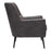 Zuo Modern Ontario Accent Chair, Vintage Black