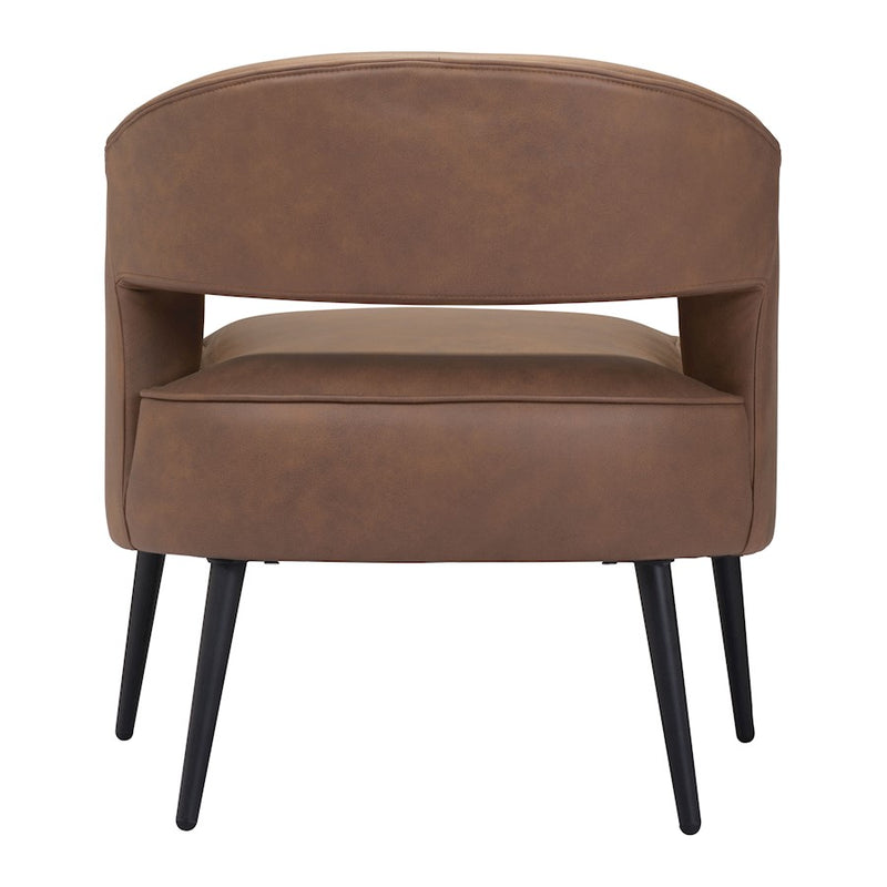 Zuo Modern Berkeley Accent Chair, Vintage Brown