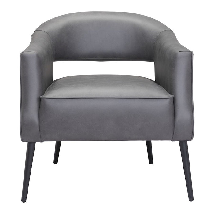 Zuo Modern Berkeley Accent Chair, Vintage Gray