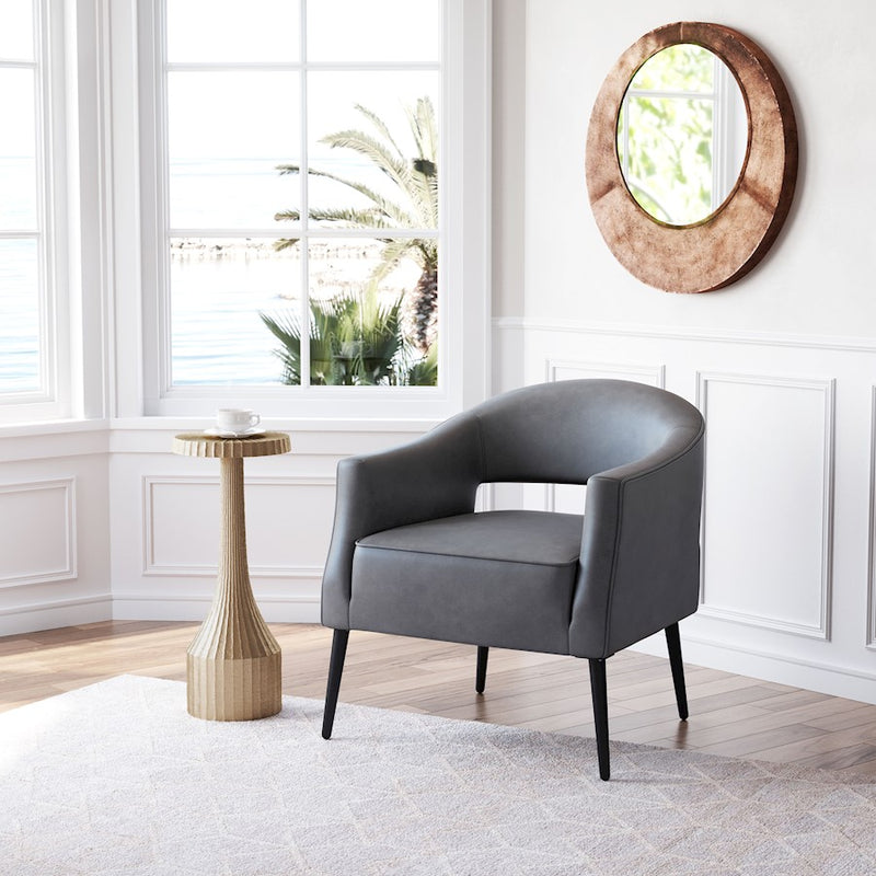 Zuo Modern Berkeley Accent Chair, Vintage Gray