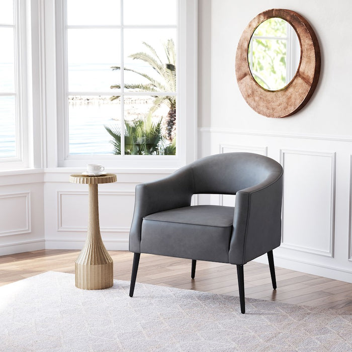 Zuo Modern Berkeley Accent Chair, Vintage Gray