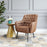 Zuo Modern Tasmania Accent Chair, Vintage Brown