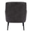Zuo Modern Tasmania Accent Chair, Vintage Black