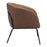 Zuo Modern Quinten Accent Chair, Vintage Brown