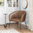 Zuo Modern Quinten Accent Chair, Vintage Brown