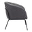 Zuo Modern Quinten Accent Chair, Vintage Gray