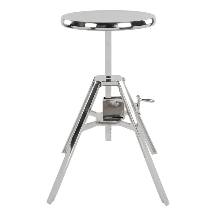 Zuo Modern Mercy Counter Stool, Silver