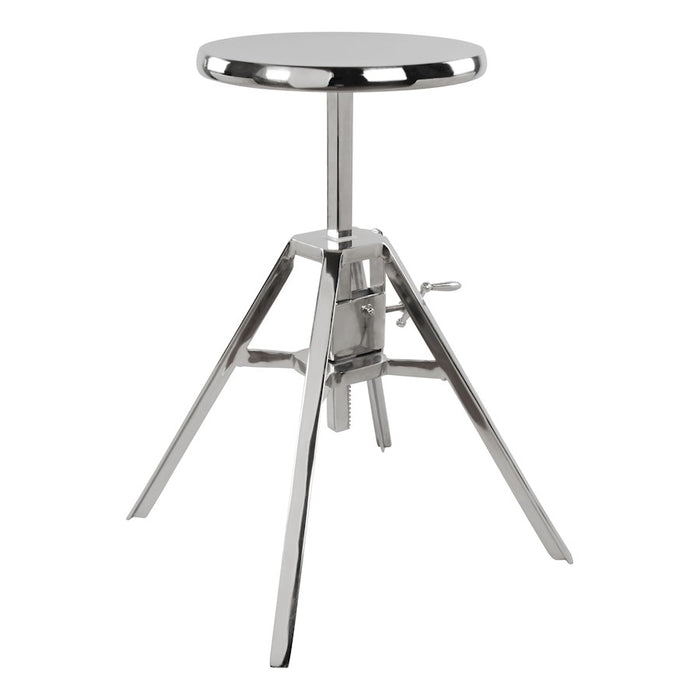 Zuo Modern Mercy Counter Stool, Silver