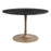 Zuo Modern Taj Dining Table, Black/Gold