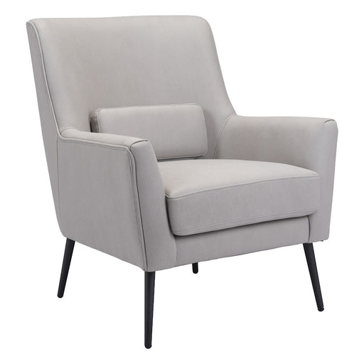 Zuo Modern Ontario Accent Chair, Gray - 109096