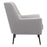 Zuo Modern Ontario Accent Chair, Gray