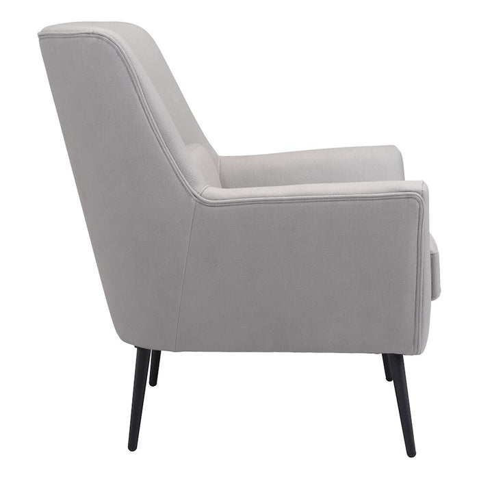 Zuo Modern Ontario Accent Chair, Gray
