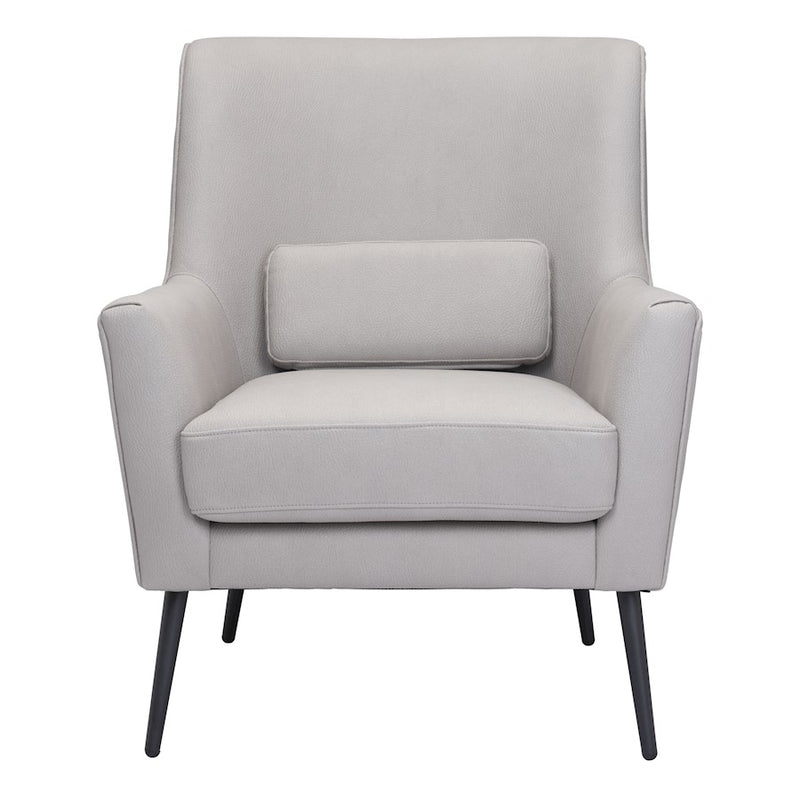 Zuo Modern Ontario Accent Chair, Gray