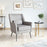 Zuo Modern Ontario Accent Chair, Gray