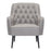 Zuo Modern Tasmania Accent Chair, Gray