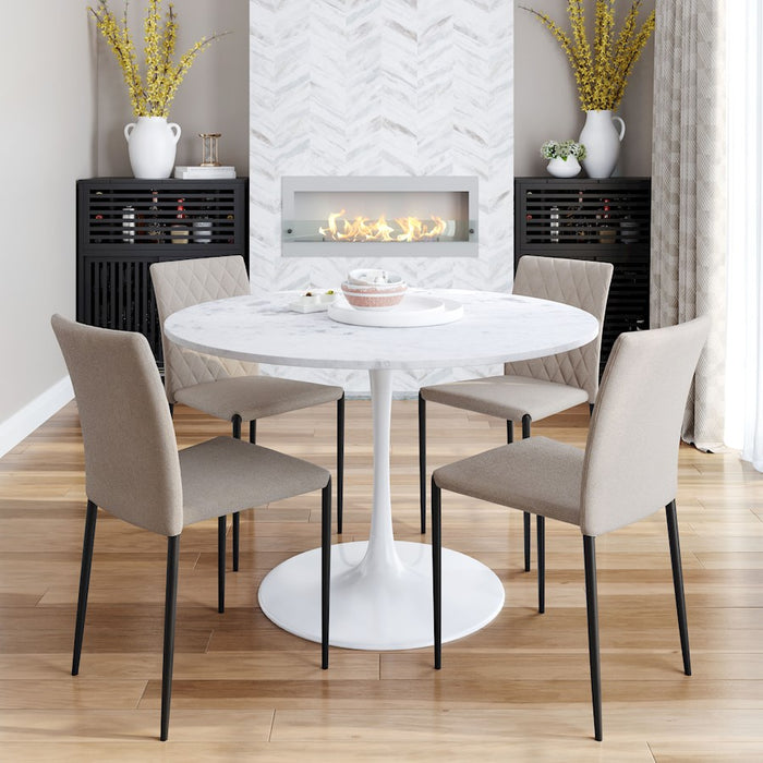 Zuo Modern Phoenix Dining Table, White