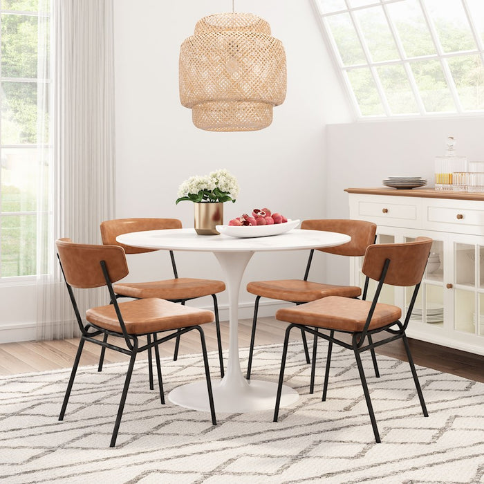 Zuo Modern Phoenix Dining Table, White