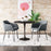 Zuo Modern Braxton Dining Chair Set of 2, Vintage Gray