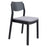 Zuo Modern Desdamona Dining Chair Set of 2, Gray/Black - 109214