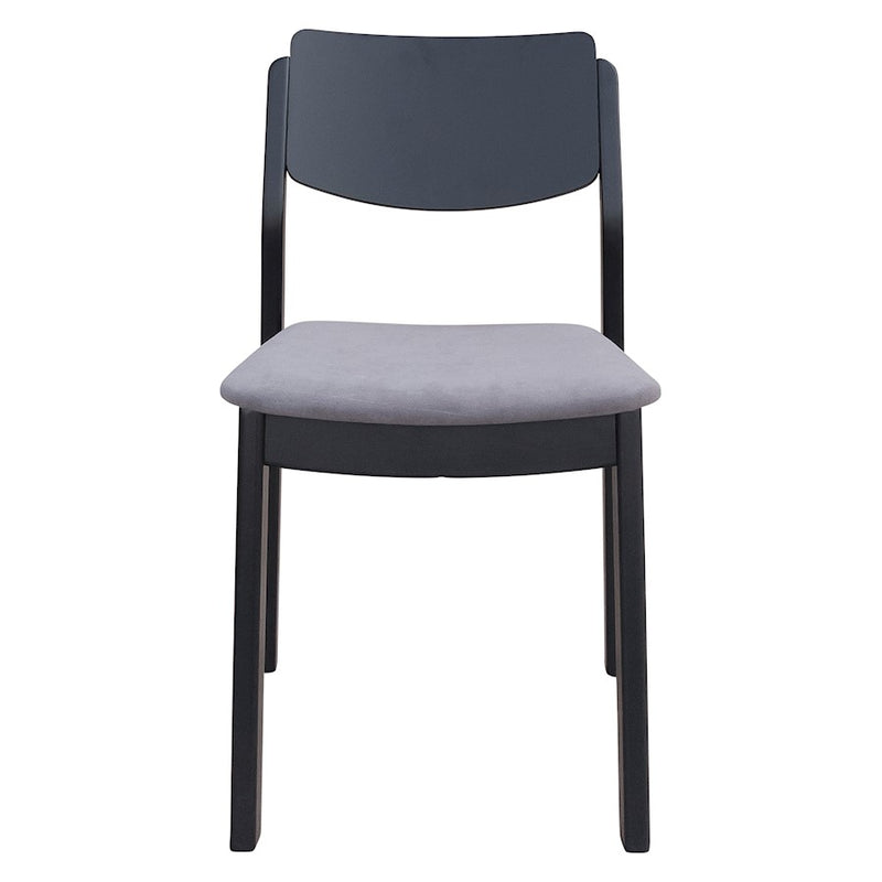 Zuo Modern Desdamona Dining Chair Set of 2, Gray/Black