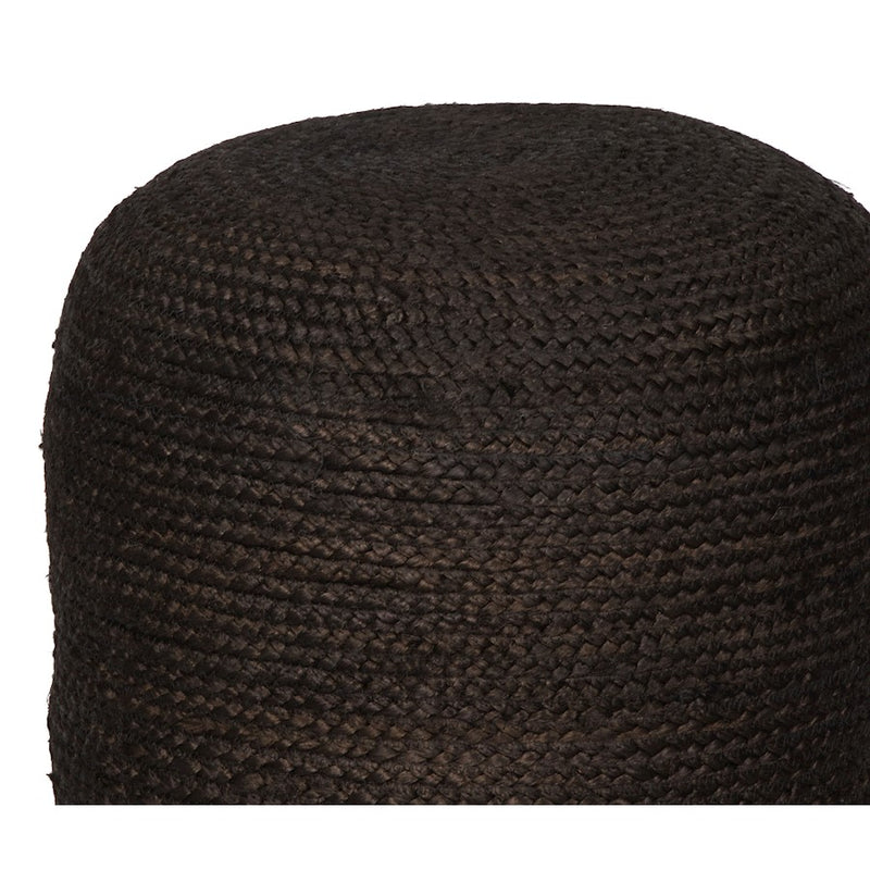Zuo Modern Lillian Ottoman, Black