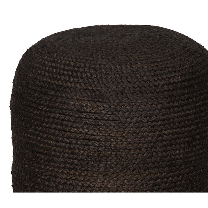 Zuo Modern Lillian Ottoman, Black