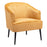 Zuo Modern Ranier Accent Chair, Yellow