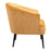 Zuo Modern Ranier Accent Chair, Yellow