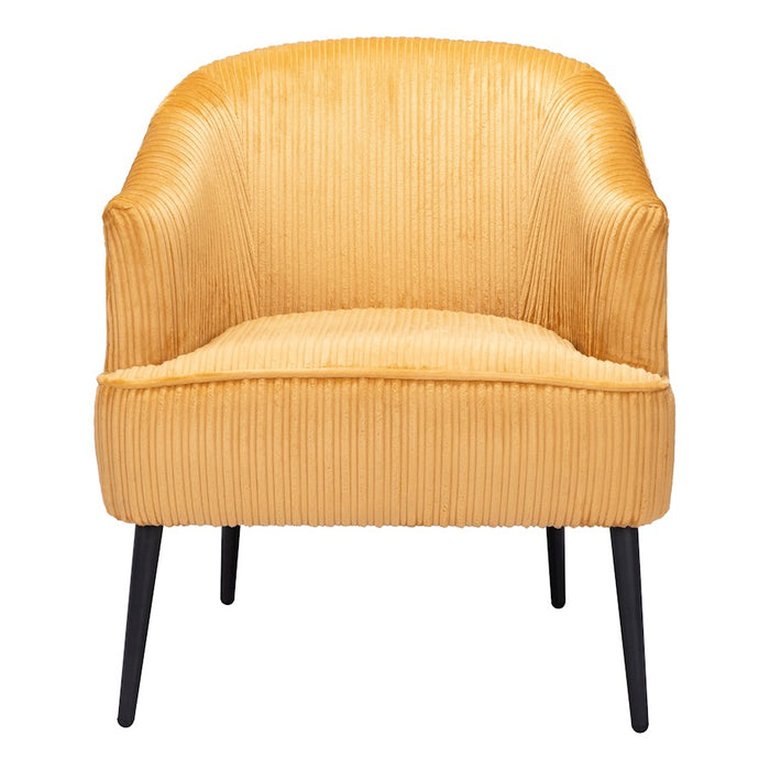 Zuo Modern Ranier Accent Chair, Yellow
