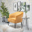 Zuo Modern Ranier Accent Chair, Yellow