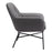 Zuo Modern Hans Accent Chair, Vintage Gray