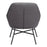 Zuo Modern Hans Accent Chair, Vintage Gray