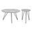 Zuo Modern Kerris Coffee Table, Set of 2, Gray/Black