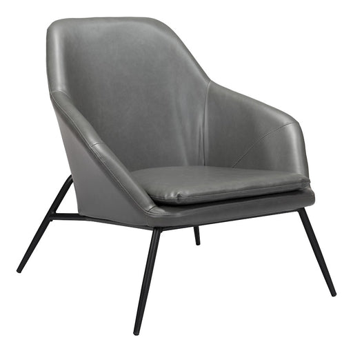 Zuo Modern Manuel Accent Chair, Gray