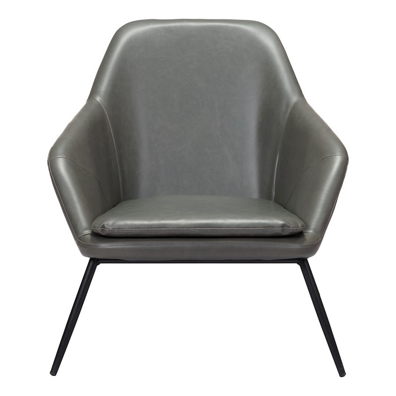 Zuo Modern Manuel Accent Chair, Gray