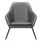 Zuo Modern Manuel Accent Chair, Gray