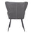 Zuo Modern Alejandro Dining Chair Set of 2, Vintage Gray