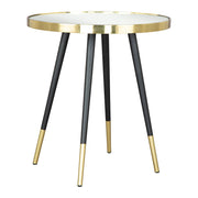 Zuo Modern Particle Side Table, Gold/Black - 109272