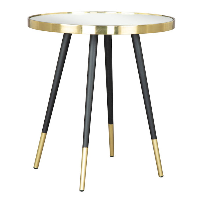 Zuo Modern Particle Side Table, Gold/Black - 109272
