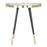 Zuo Modern Particle Side Table, Gold/Black
