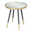 Zuo Modern Particle Side Table, Gold/Black