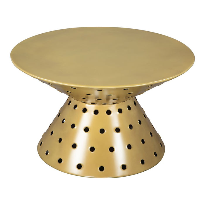 Zuo Modern Electron Coffee Table, Gold