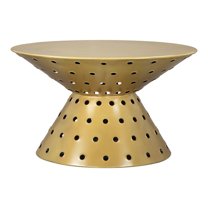 Zuo Modern Electron Coffee Table, Gold