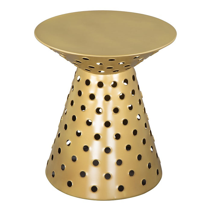 Zuo Modern Proton Side Table, Gold