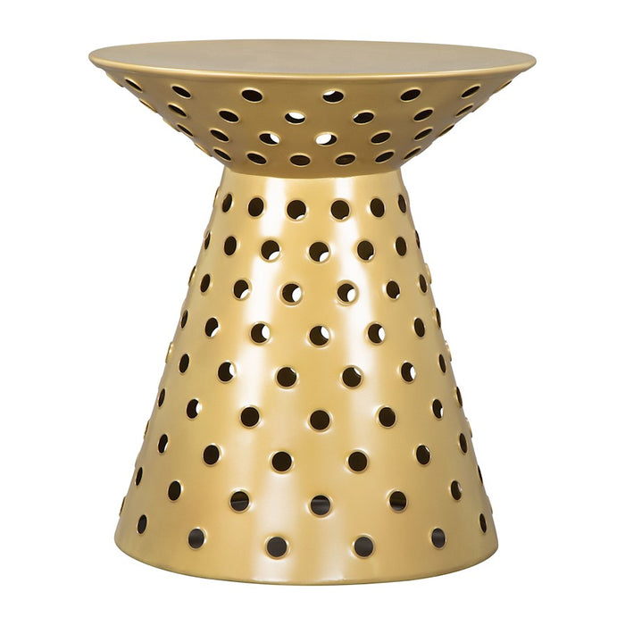 Zuo Modern Proton Side Table, Gold
