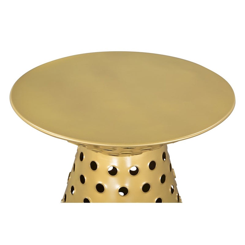 Zuo Modern Proton Side Table, Gold