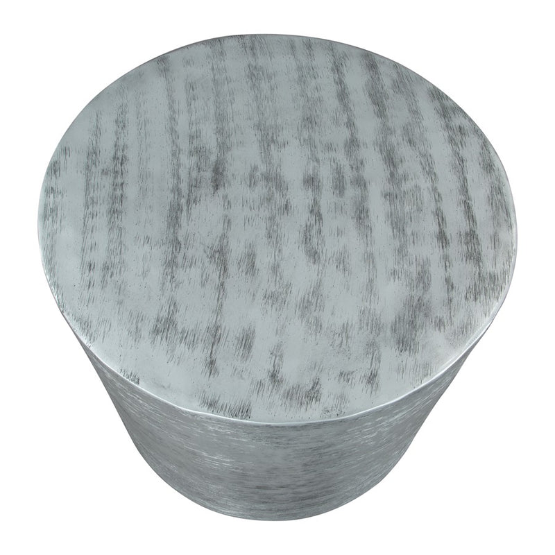 Zuo Modern Sara Side Table, Antique Silver