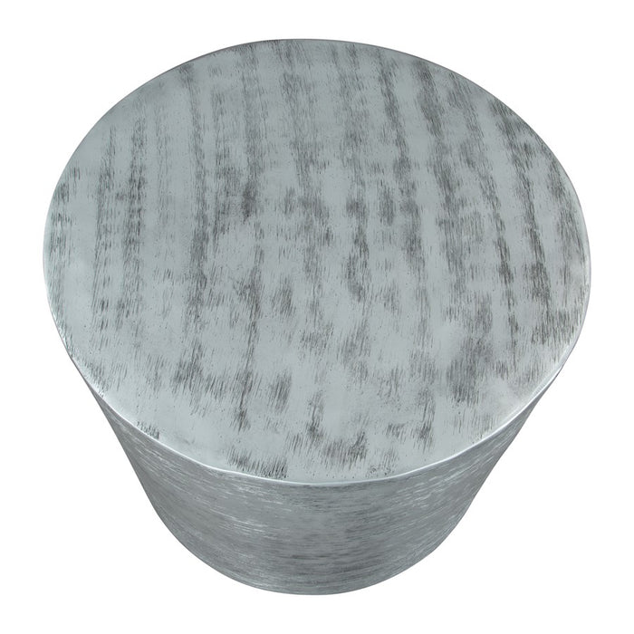 Zuo Modern Sara Side Table, Antique Silver