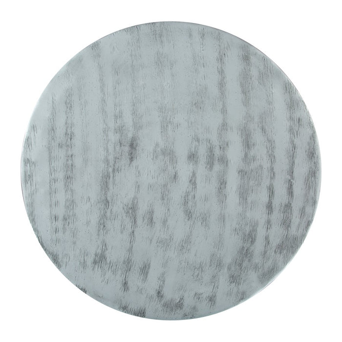 Zuo Modern Sara Side Table, Antique Silver